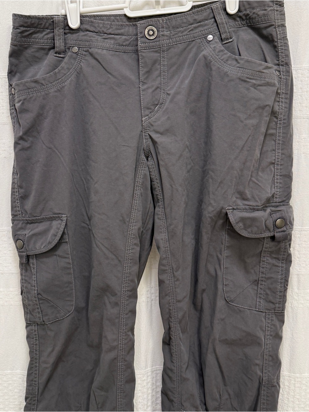 Kuhl Splash Roll Up Pant Shadow Gray Womens 10 Outdoor Hiking Performance - Picture 3 of 8